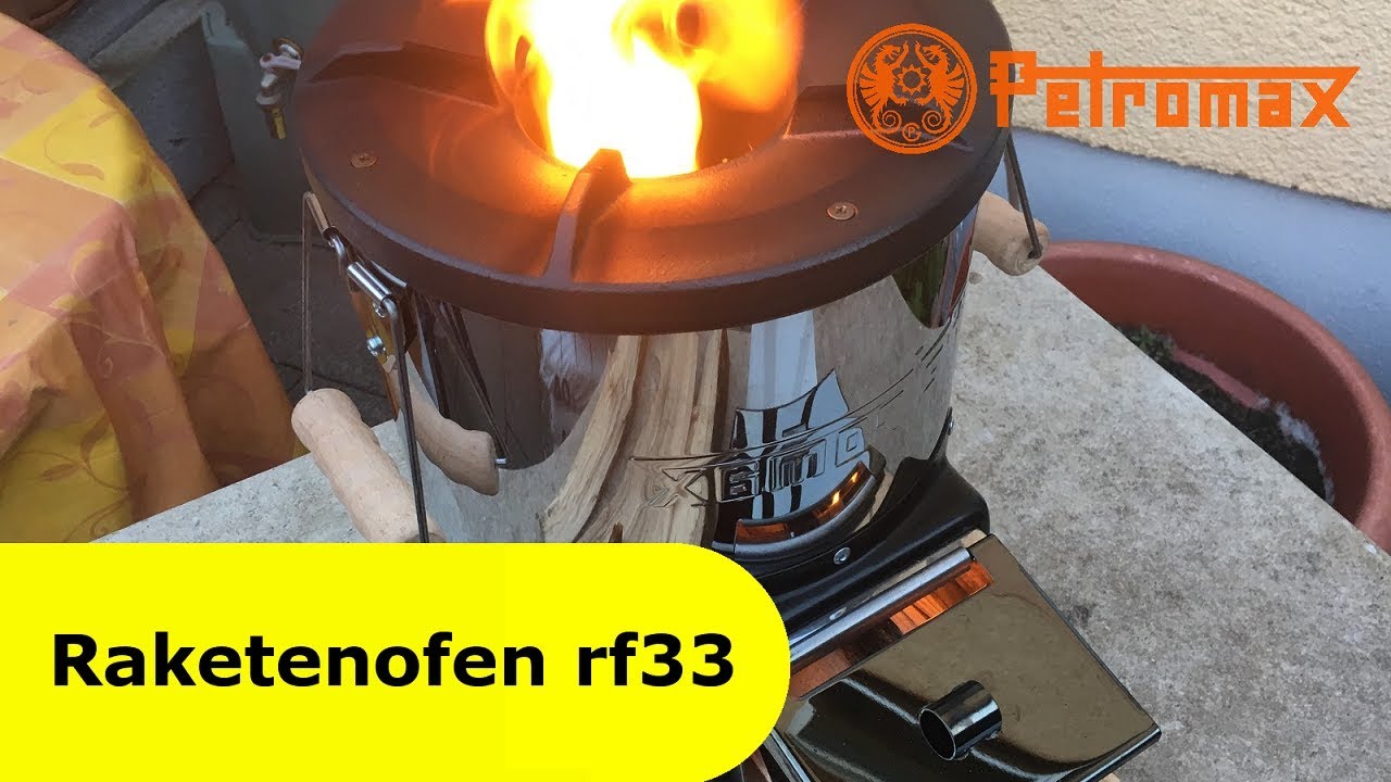 110 - Raketenofen rf33 von Petromax │ Rocket Stove rf33