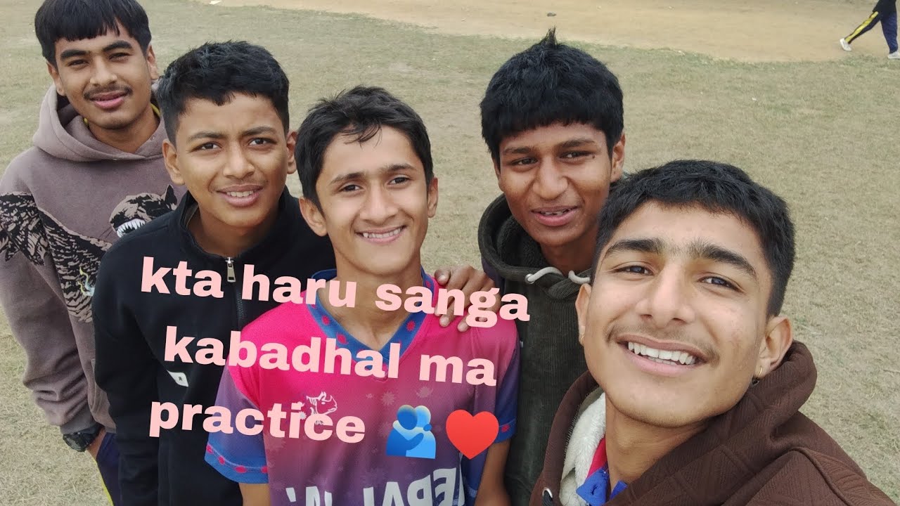 Kta haru sanga kabadhal ma practice 💪❤️.....sohan le nasta khayo 4 Jana laii.....😅😔