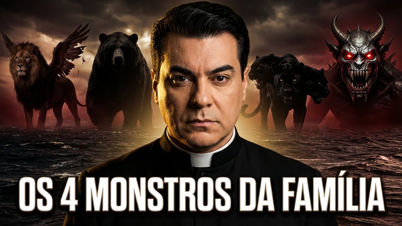 Os 4 Monstros que Querem Destruir a Família | Pregação Forte – Padre Chrystian Shankar