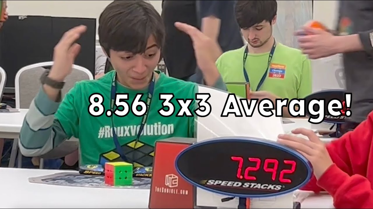 8.56 Official 3x3 Average With Roux [Sowega Spring 2025]