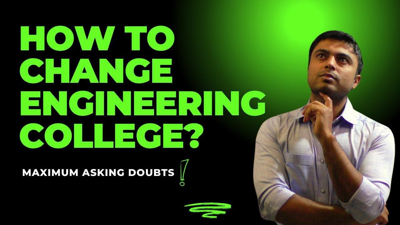 How to change engineering college?|sppu updates