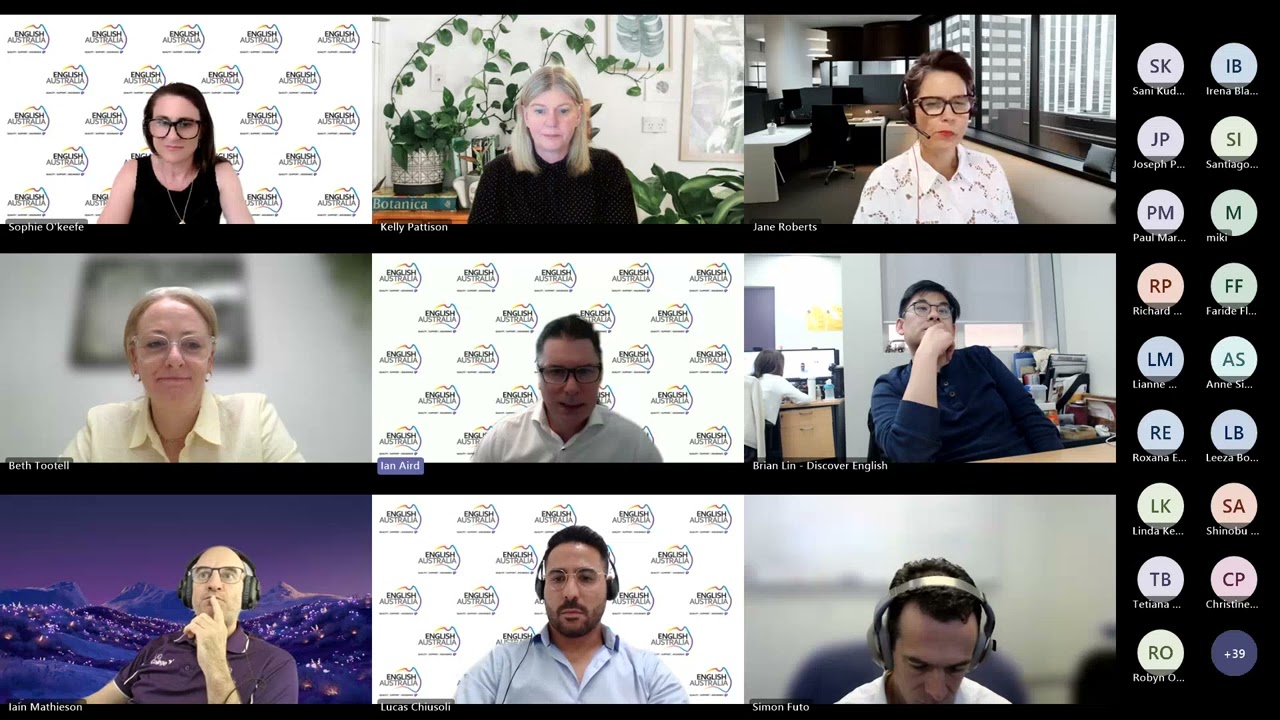 English Australia Member Meeting - Update on legislative changes