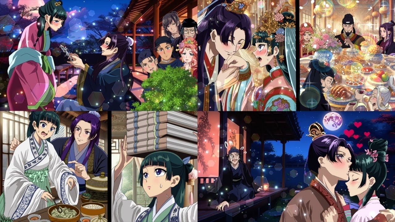 【薬屋のひとりごと】〜壬氏が猫猫を妻にする軌跡〜総集編１【アニメ】【じんまお】