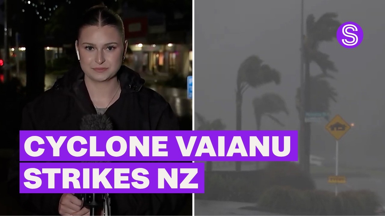 Cyklon Vaianu sieje spustoszenie w częściach Nowej Zelandii. Władze ostrzegają, że to jeszcze nie...