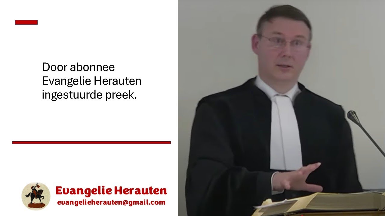 Ds. W.J. van den Brink | Markus 2:9-11 | Vergeving en genezing |