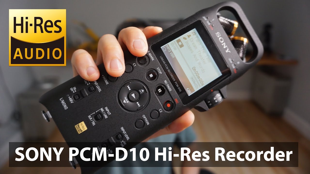 Первое впечатление о рекордере высокого разрешения Sony PCM-D10