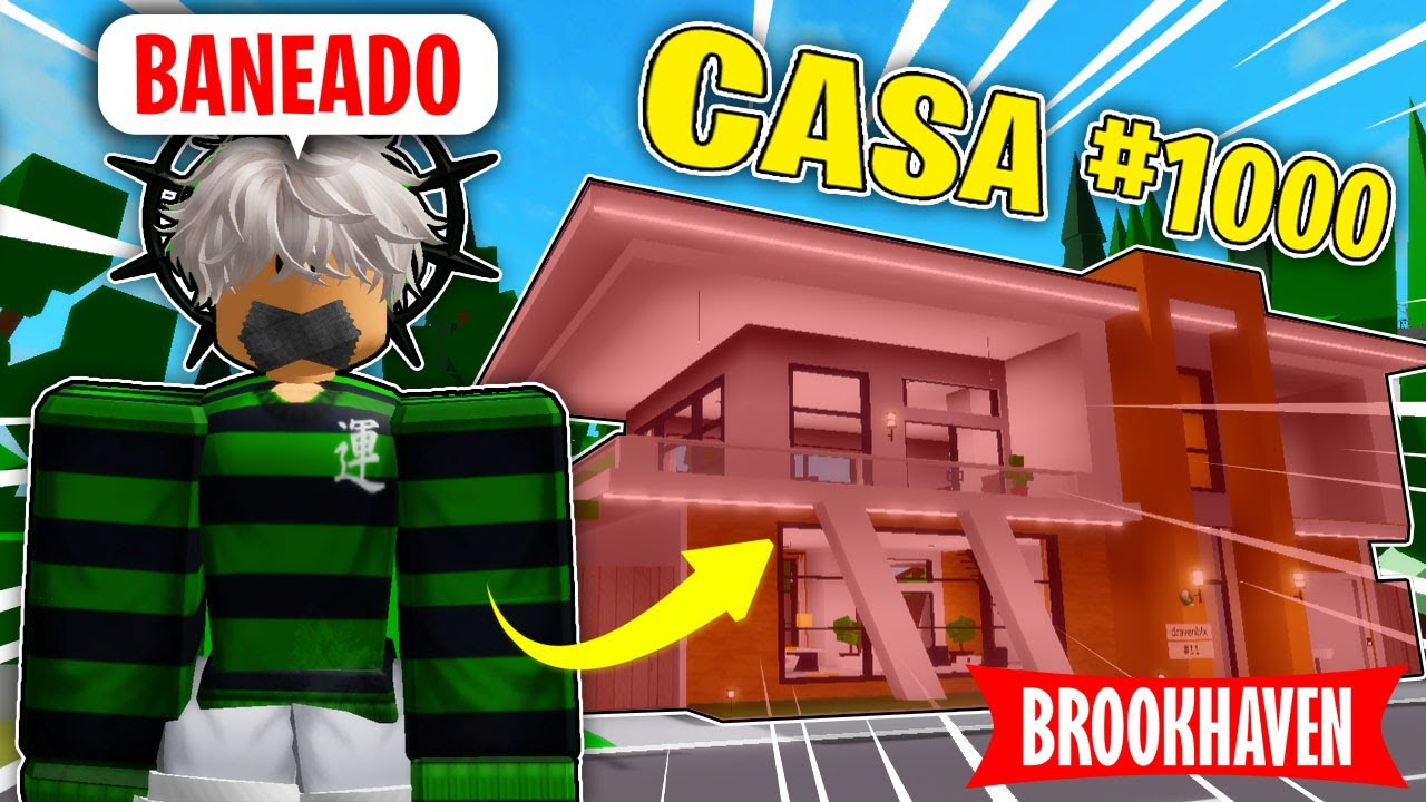 ME BANERARON DE TODAS LAS CASAS EN BROOKHAVEN RP... 🏡