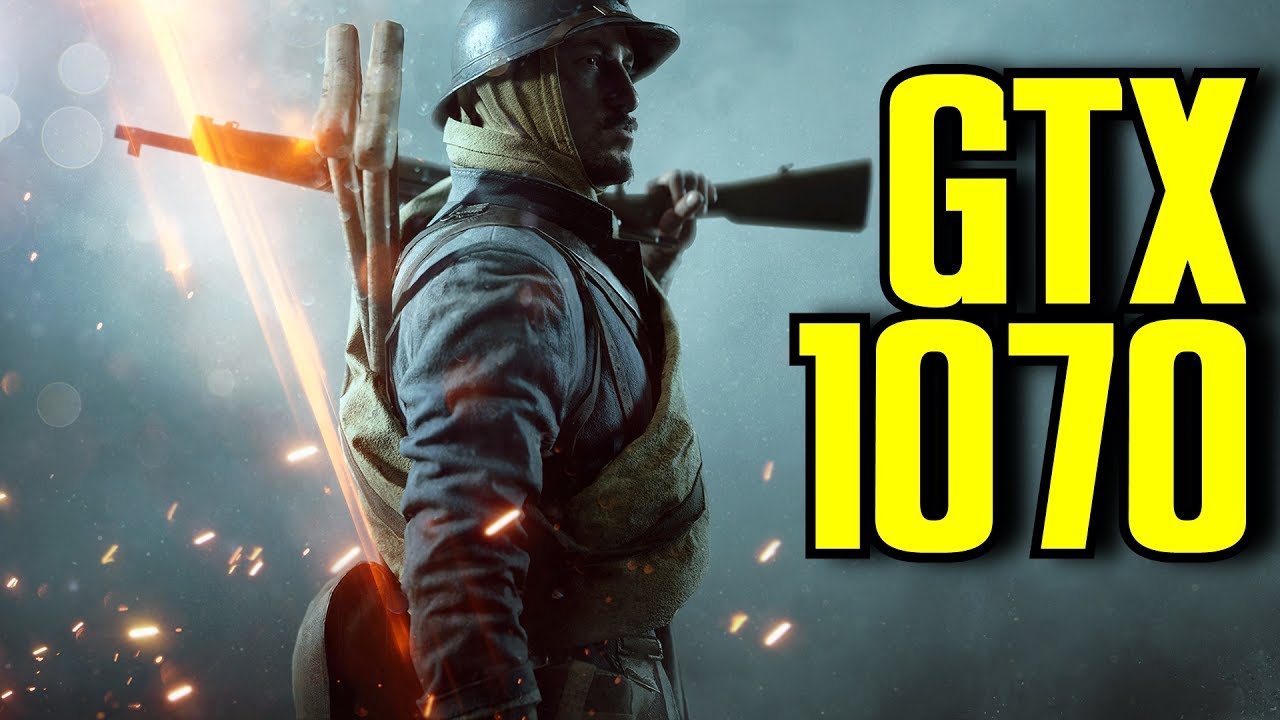 Battlefield 1 GTX 1070 ( Multiplayer) 1080p Ultra Preset | FRAME-RATE TEST