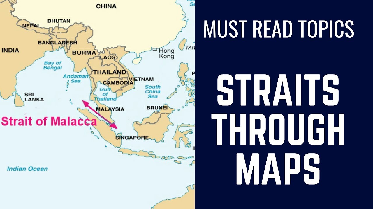 Straits through Maps