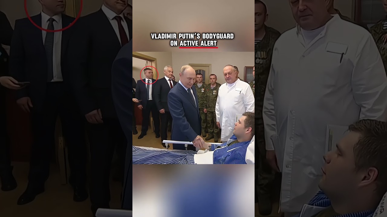 Vladimir Putin&rsquo;s bodyguard on active alert🚨