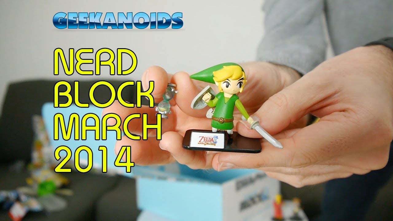 Nerd Block Geek Unboxing March 2014 @nerdblock