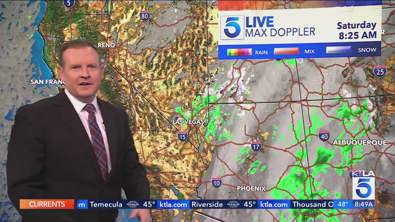 Los Angeles weather forecast - Dec. 27, 2025