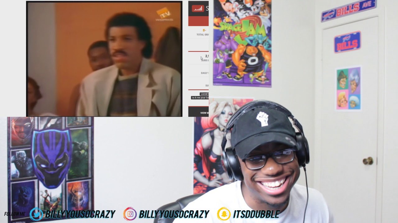 Lionel Richie - Hello REACTION! SO YA TELLIN ME YOU SEEN NOTHING WRONG W THIS
