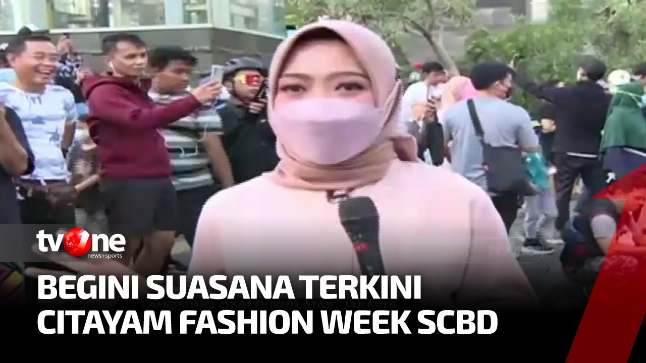 Situasi Pagi ini di Lokasi Citayam Fashion Week SCBD | Apa Kabar Indonesia Pagi tvOne