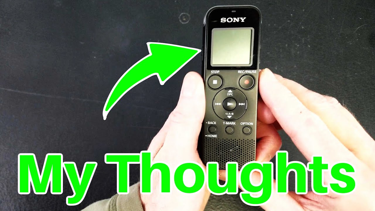 Sony ICD PX470 Voice Recorder Review