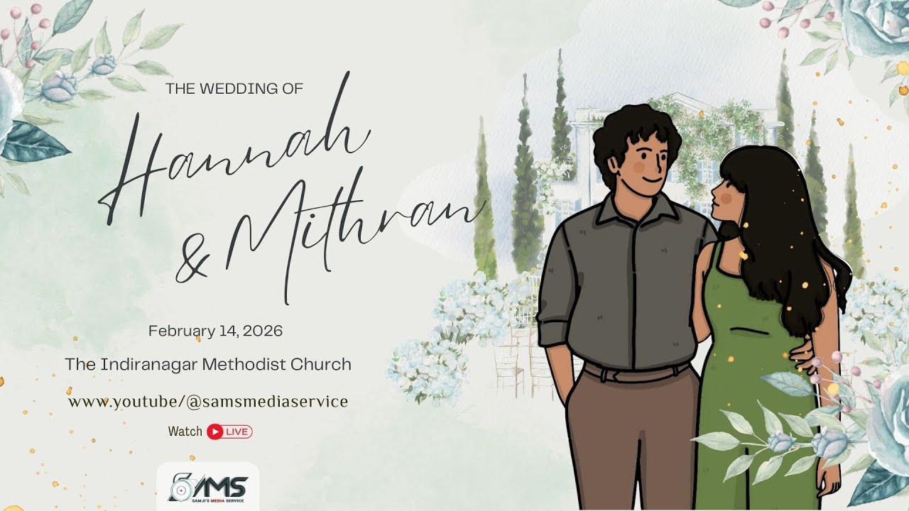 HANNAH & MITHRAN  ||  HOLY MATRIMONY  ||   LIVE STREAMING   || 14th February 2026