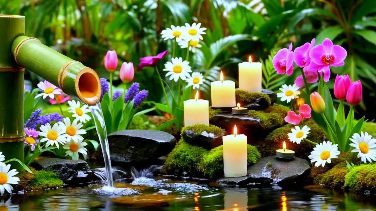 Peaceful Bamboo Garden Piano | Calming Music for Sleep & Stress Relief