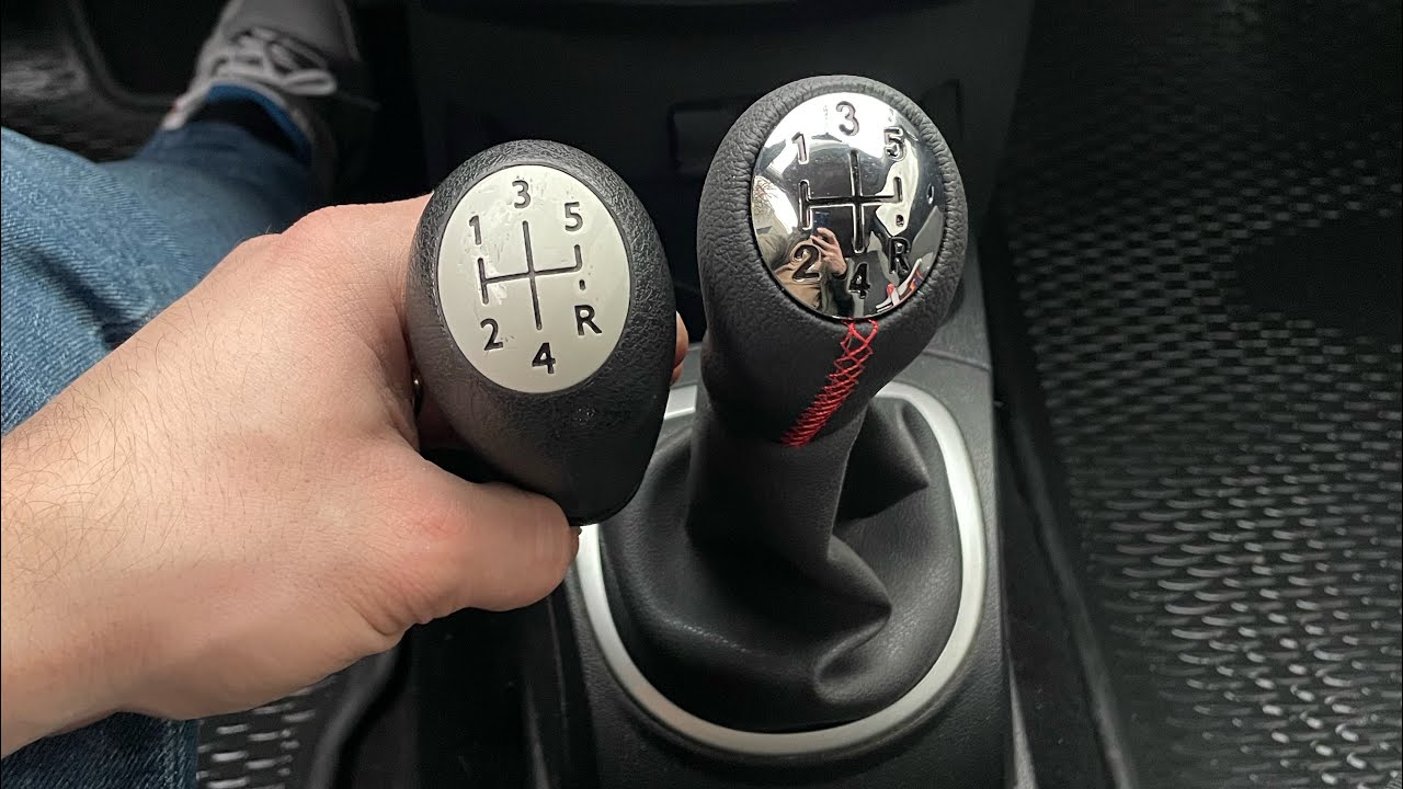 Renault clio 3 changer son pommeau vitesse