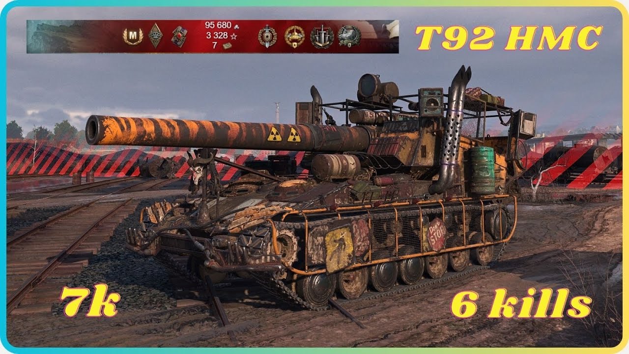 T92 HMC Farming Light Tanks Like Snacks. World of Tanks Top Replays.