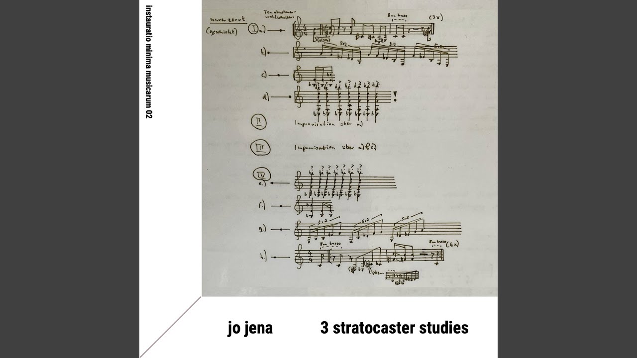 3 Stratocaster Studies: Clean