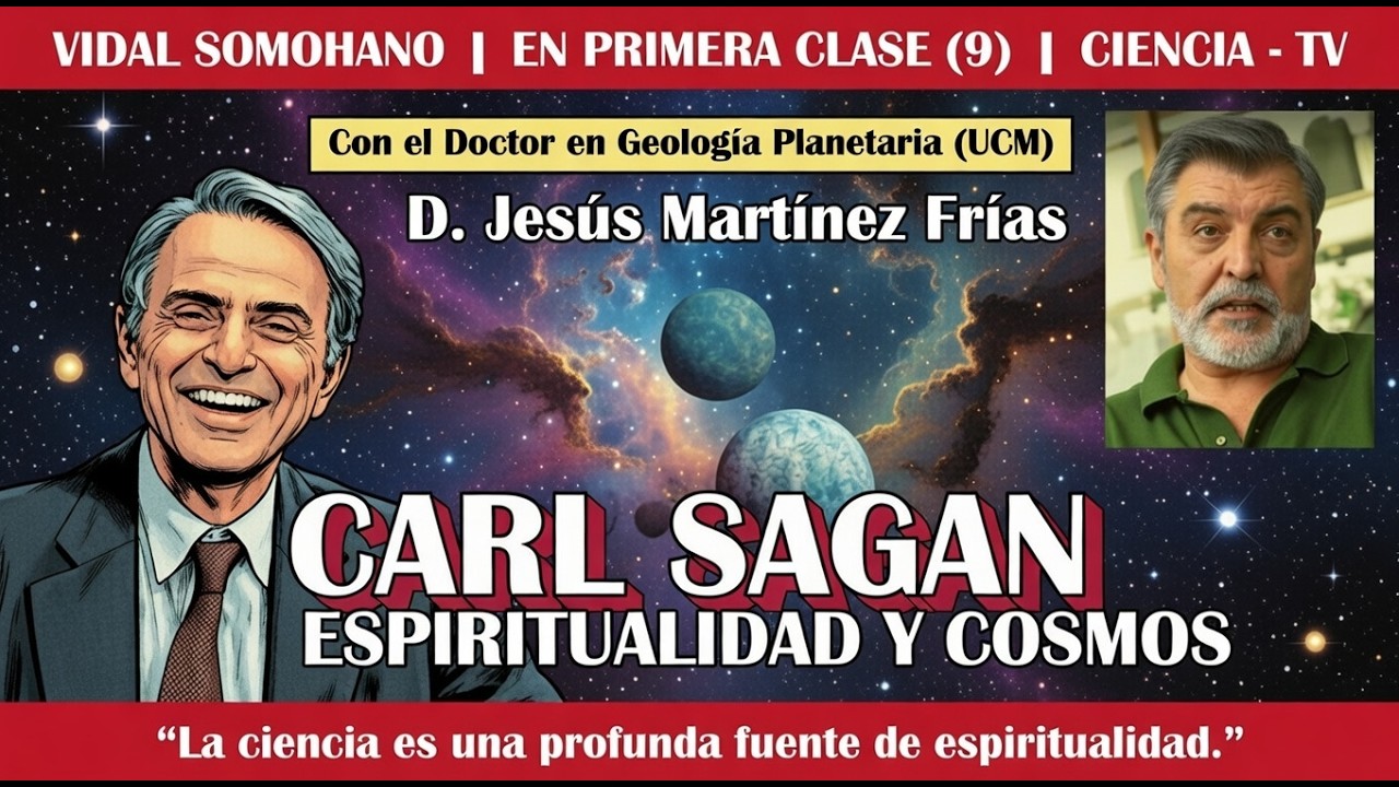 AUDIO | Carl SAGAN: ESPIRITUALIDAD y COSMOS | Con Jesús MARTÍNEZ FRÍAS (geólogo planetario)