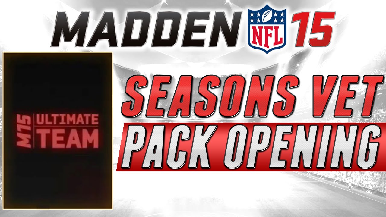 MUT 15 - Seasons Veteran Pack Opening - Which Elite Pull is it - Madden 15 Ultimate Team