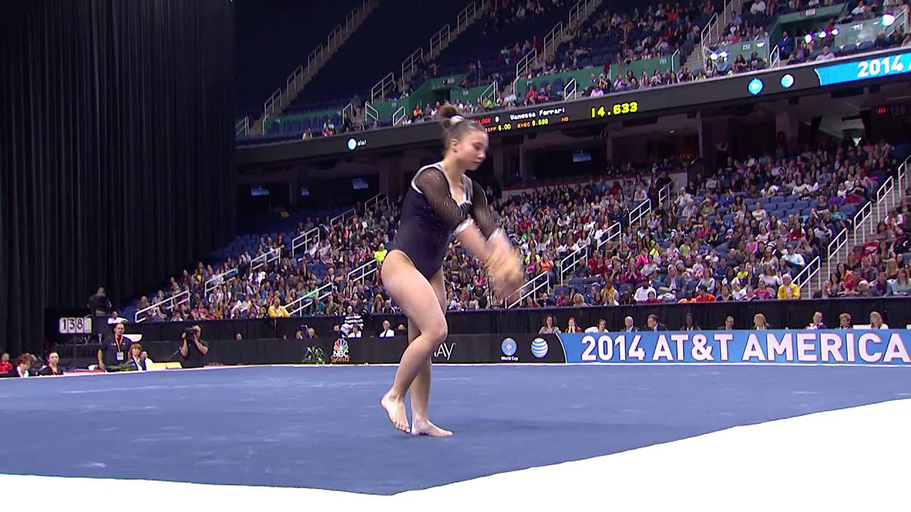 Роксана Попа — Вольные упражнения — Кубок Америки AT&T 2014