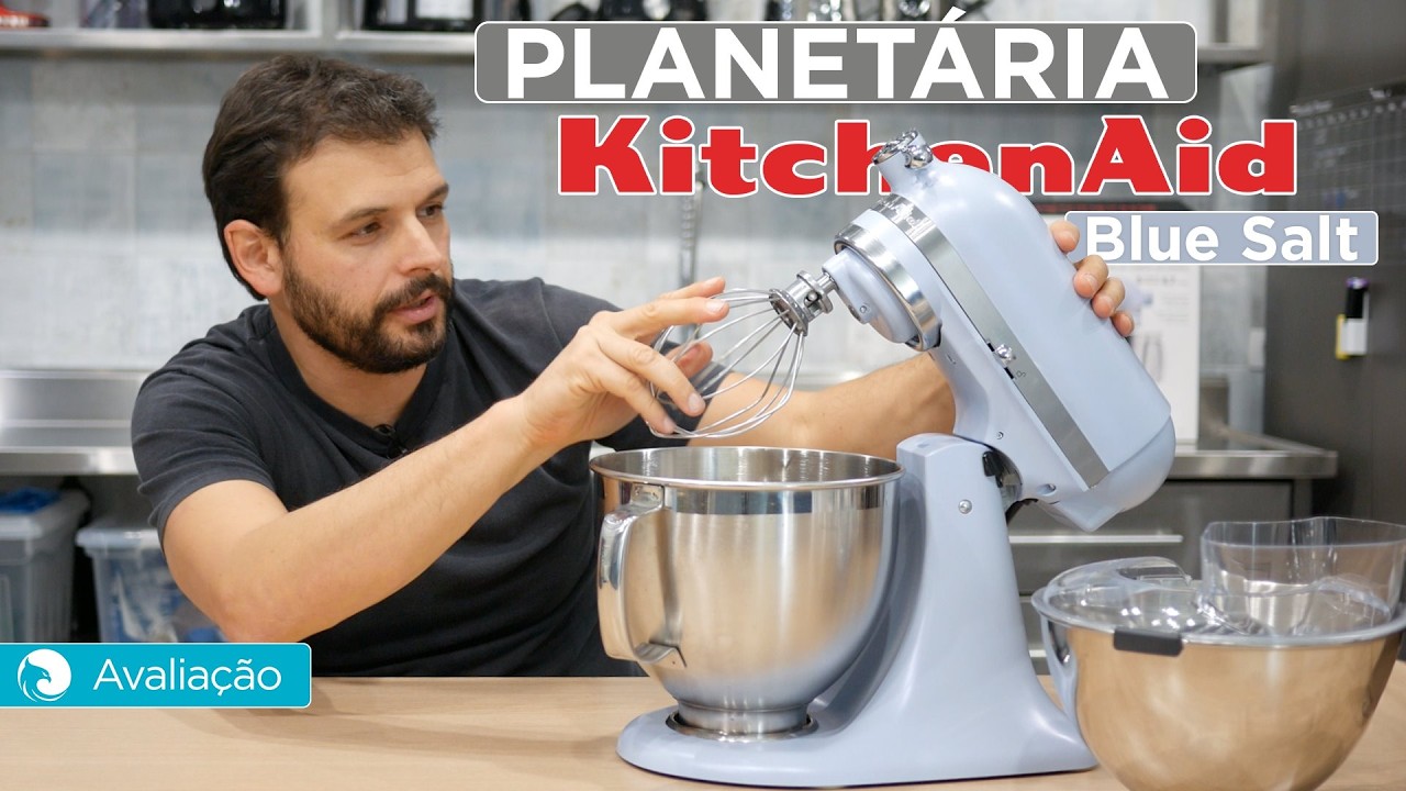 Nova Batedeira Planet&aacute;ria KitchenAid: Edi&ccedil;&atilde;o Especial 2024 | Avalia&ccedil;&atilde;o da Harpyja