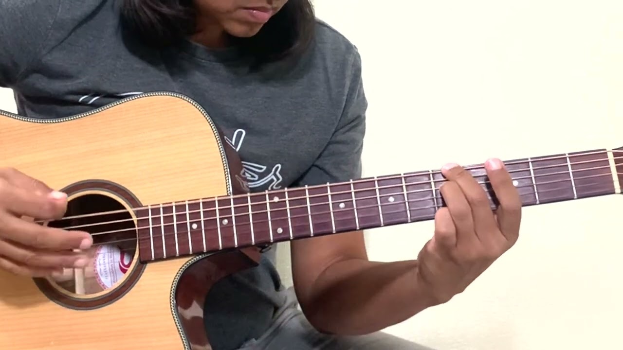 စိတ္တဇ ကား  Rhythm Guitar Tutorial  zaw latt ros
