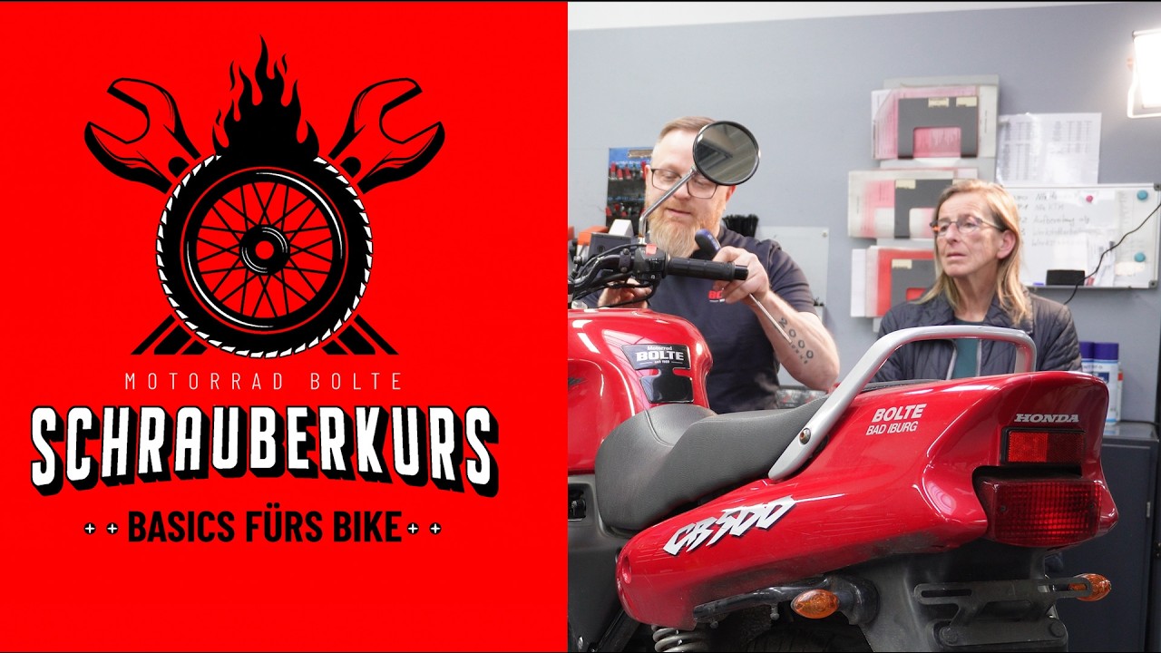 Schrauberkurs bei Motorrad Bolte: Diese Basics sollte jeder Biker kennen!