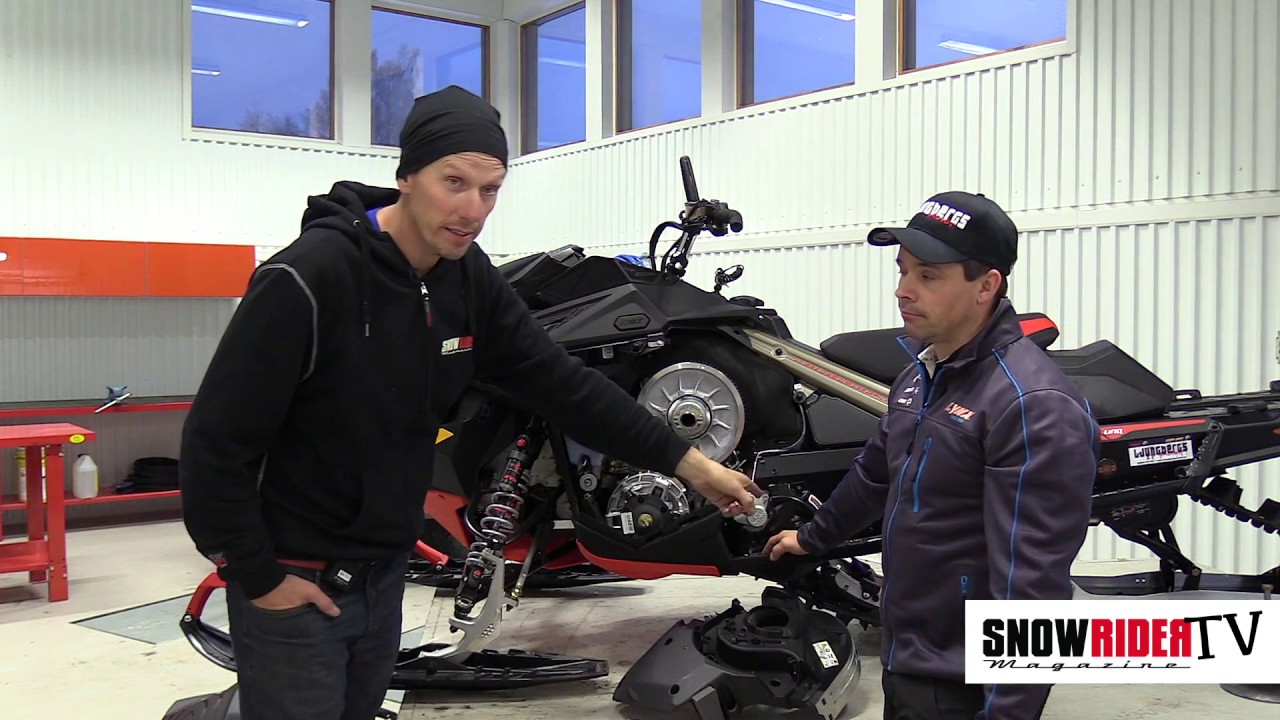 SnowRider TV Ep. 7 - Variatorsystem till snöskoter
