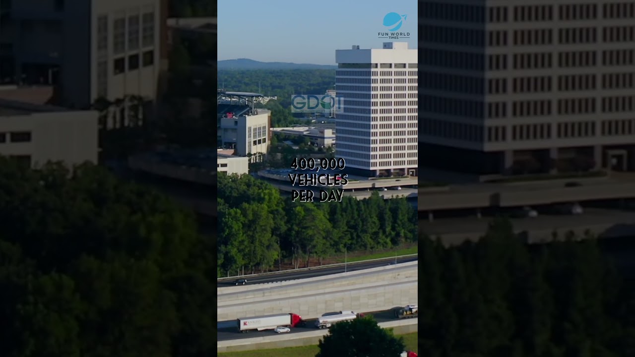 I-85 SR 400 Renovation in Atlanta #atlanta #hawks #bulldogs #uga #georgia