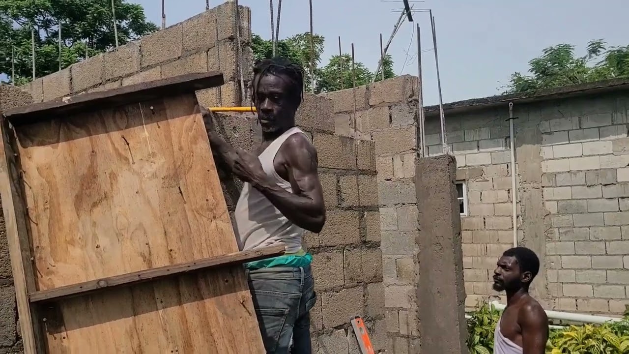 Finishing up all the excess work so we can get ready to put up the decking house update