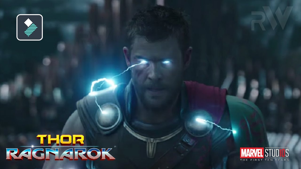 Filmora Lightning Eyes Effect как в Marvel Thor Ragnarok Tutorial