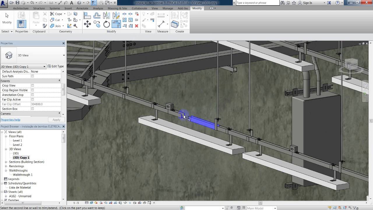Revit MEP | Instalações Elétricas | Conceitos iniciais
