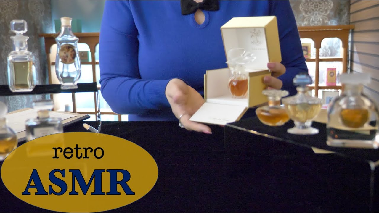 1960s Perfume Counter ASMR ✨ L'Air du Temps ✨ Soft Spoken Customer Service
