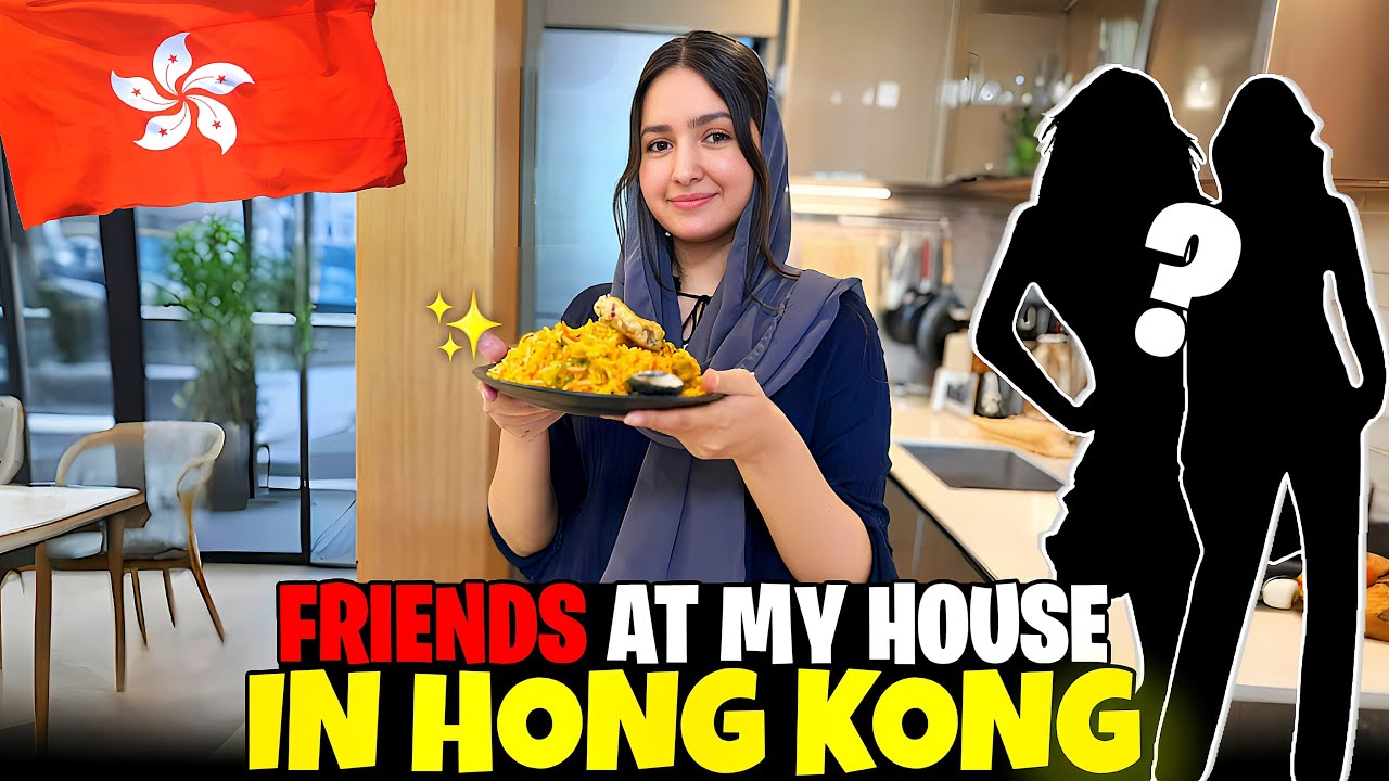 Friends At My House In Hongkong | Learning to Cook Biryani Together 🇭🇰