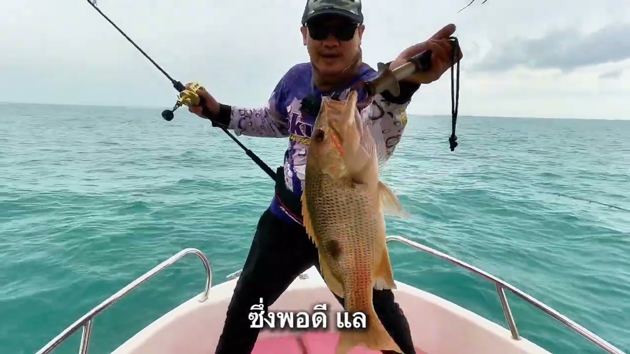 จิ้กปลากอง(น้ำตื้น6-7เมตร) เทคนิคเคาะแบบสบายๆ