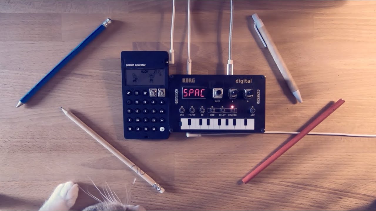PO-33 & NTS-1 | LoFi | Synthwave jam
