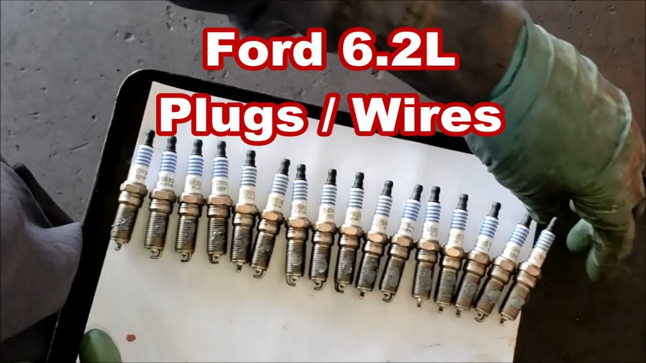 2011+ FORD F250 6.2L SPARK PLUGS / WIRES  (F150 Raptor 6.2 also?)
