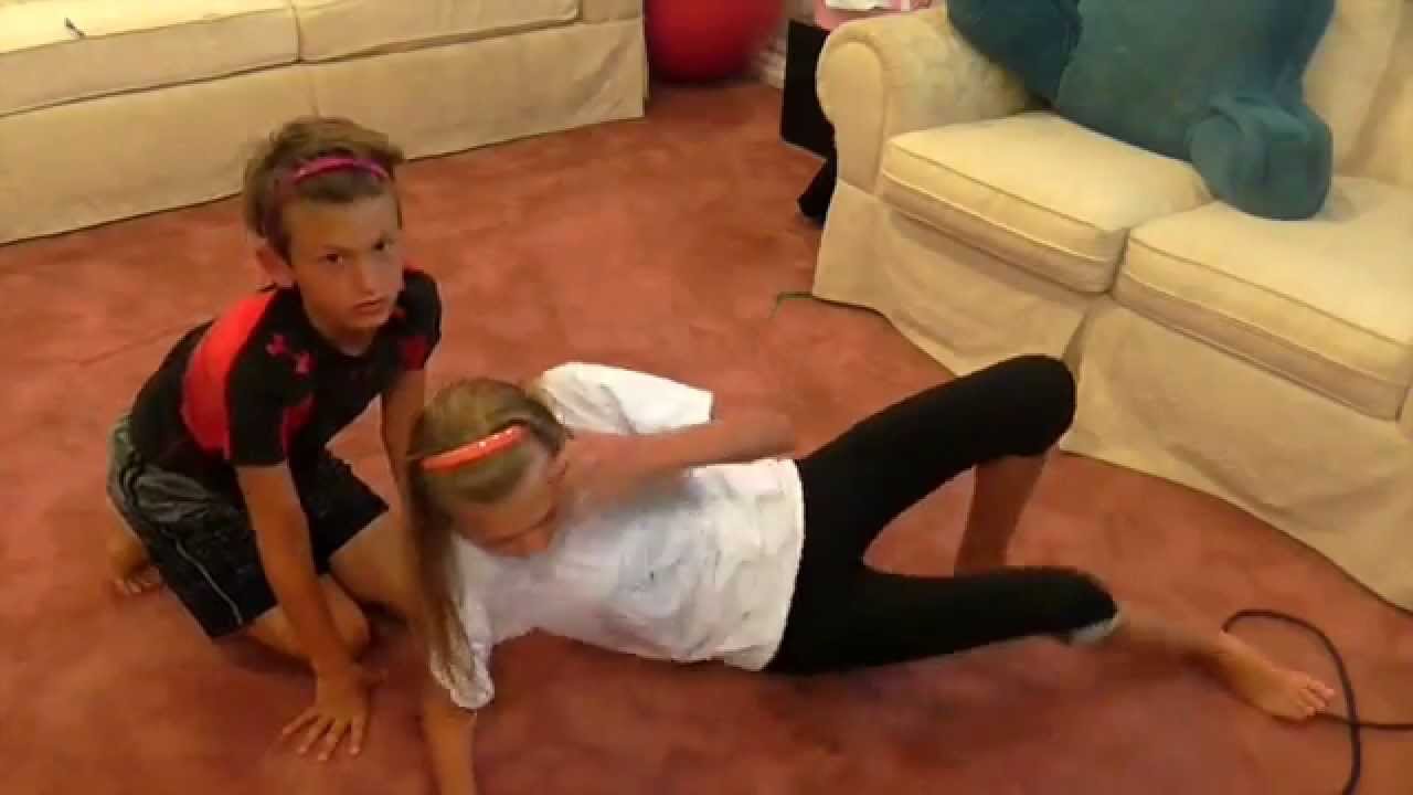 Yoga with my brother