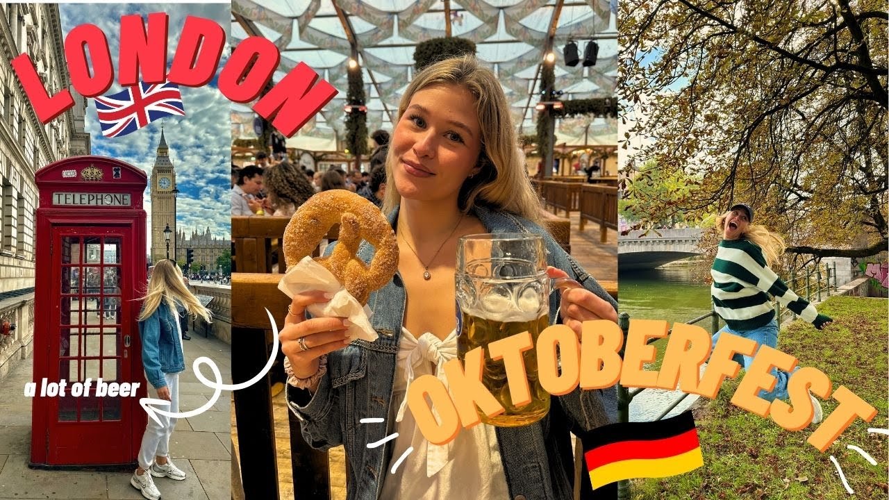 Europe 2025 part 1🇬🇧🇩🇪 (London, Munich, Oktoberfest, shopping)