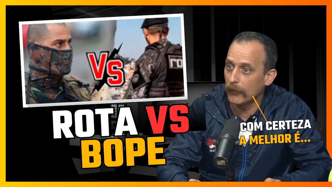BOPE x ROTA: A Opinião de SARGENTO CASTRO e SARGENTO NANTES