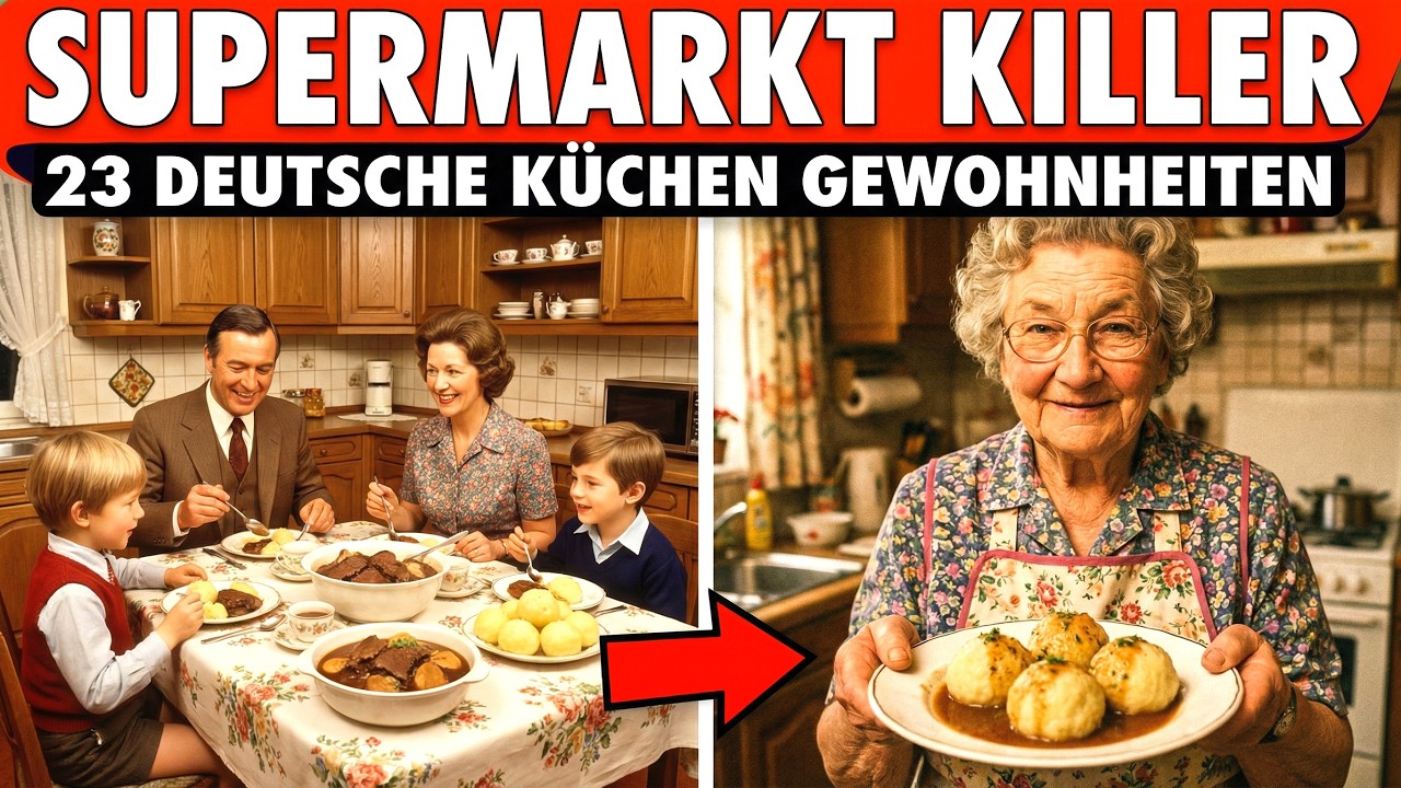 23 Deutsche Küchen-Gewohnheiten Von Oma, Die Supermärkte Langsam Getötet Haben