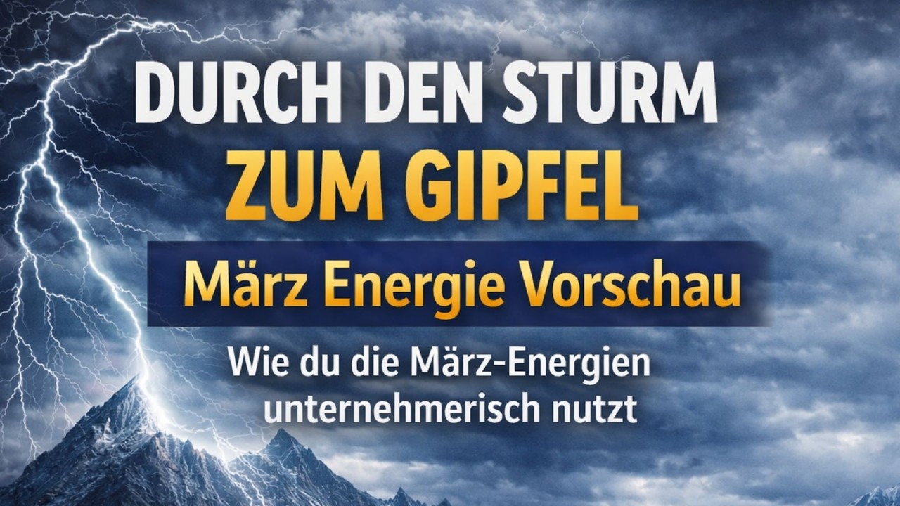 Human Design März-Energien: Was sie jetzt für dich & dein dein Business bedeuten.