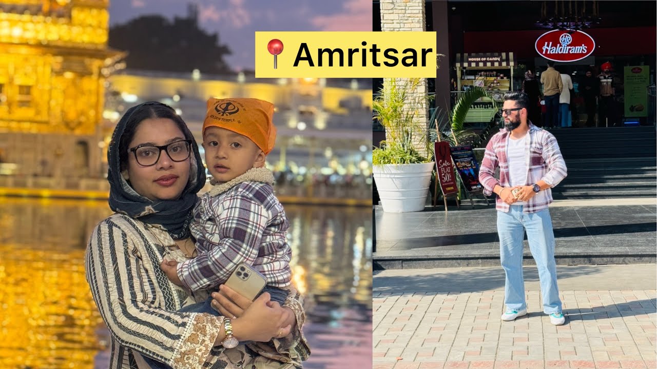 A short family trip to amritsar | kyu hume golden temple ke ander videos nahi bnane di??😨😳