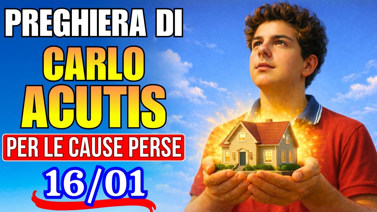 NON ARRENDERTI ANCORA! Carlo Acutis Intercede Ora Per le CAUSE PERSE!
