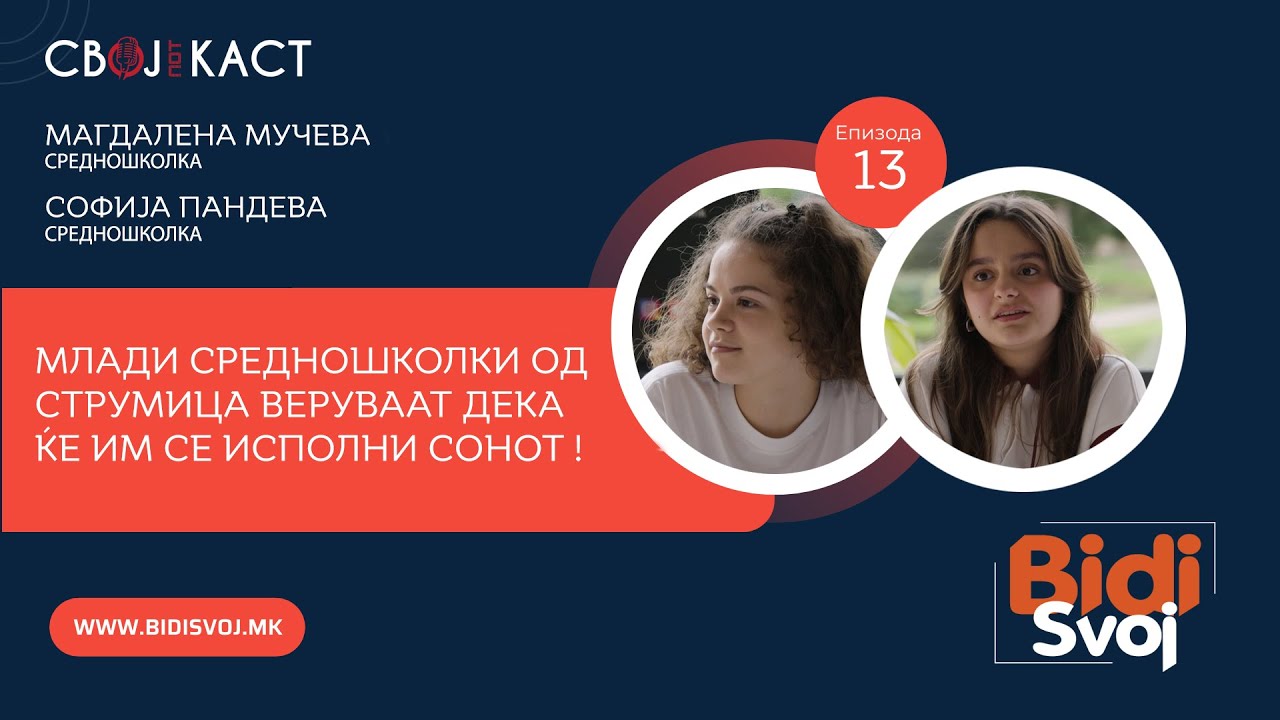 Поткаст со Магдалена Мучева и Софија Пандева