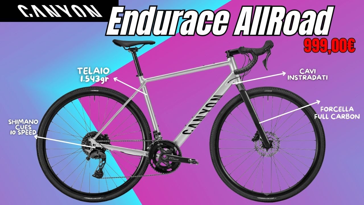 Recensione Bici Canyon Endurace AllRoad