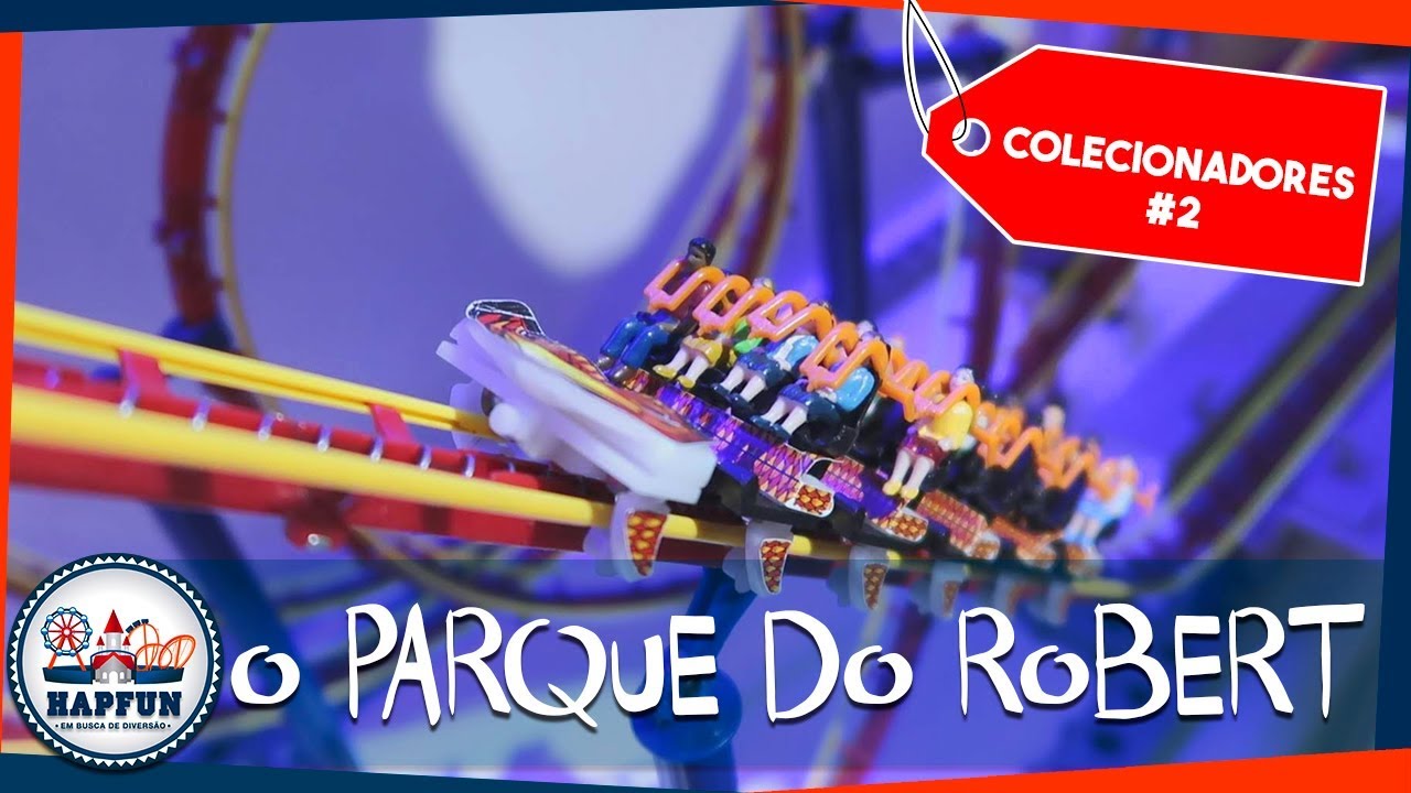Ele tem um parque de diversões em miniatura :O - Colecionadores